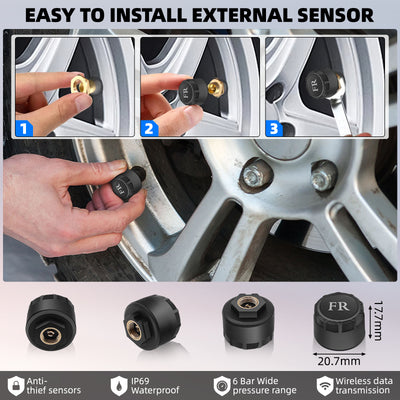 Liwogi T15 TPMS Tire Pressure Monitoring System